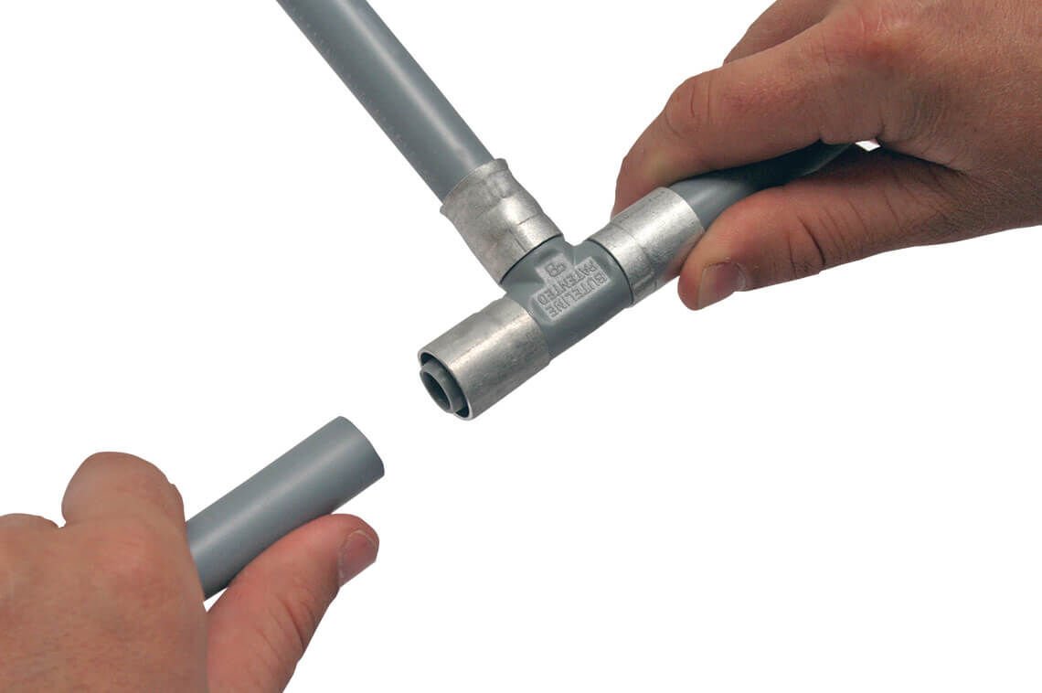 Step 2. Insert Pipe into Buteline Fitting